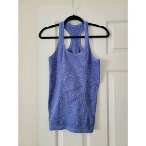 Lululemon blue knit tank 6